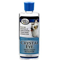 Four Paws Crystal Eye Dog Grooming Tear Stain Remover 除淚線眼液 4 oz